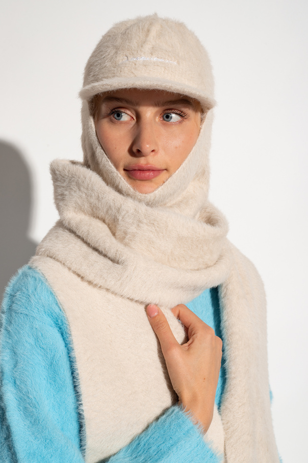 Cream Balaclava with visor Jacquemus Vitkac Germany